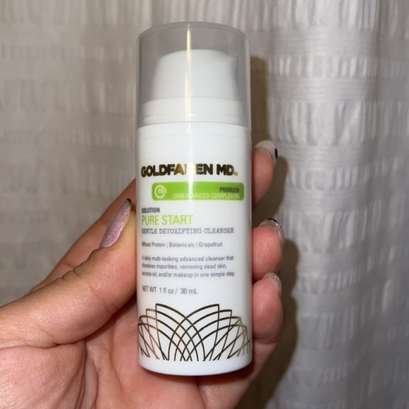 Goldfaden MD botanical cleanser Pure Start Gentle Detoxifying Facial Soap new - Picture 2 of 3